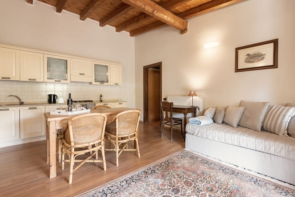 Standard Apartment, 1 Bedroom | Living area | Flat-screen TV