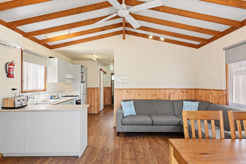 Standard 3 Bedroom Unit | Living area | TV