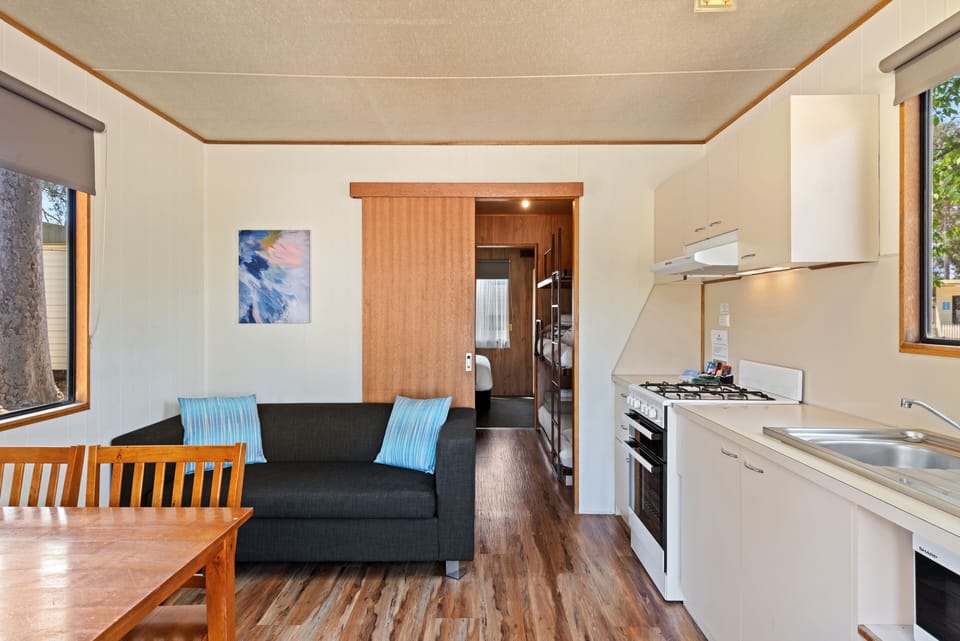 Economy 1 Bedroom Cabin | Living room | TV
