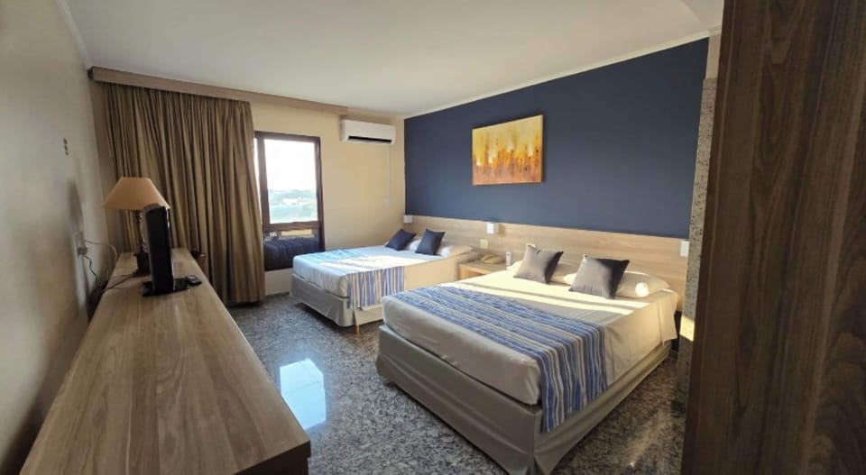 Executive Double Room, 2 Double Beds | Minibar, in-room safe, desk, free WiFi