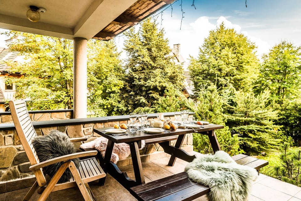 Basic Duplex, 3 Bedrooms, Sauna, Mountainside | View from room