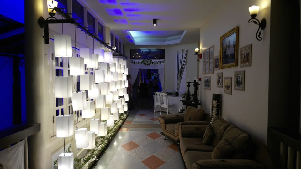 Indoor wedding