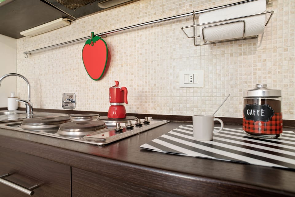 Apartment, 1 Bedroom | Private kitchen | Full-size fridge, microwave, stovetop, coffee/tea maker