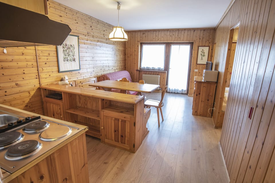 Apartment, 2 Bedrooms | Private kitchenette | Mini-fridge, microwave, stovetop, highchair