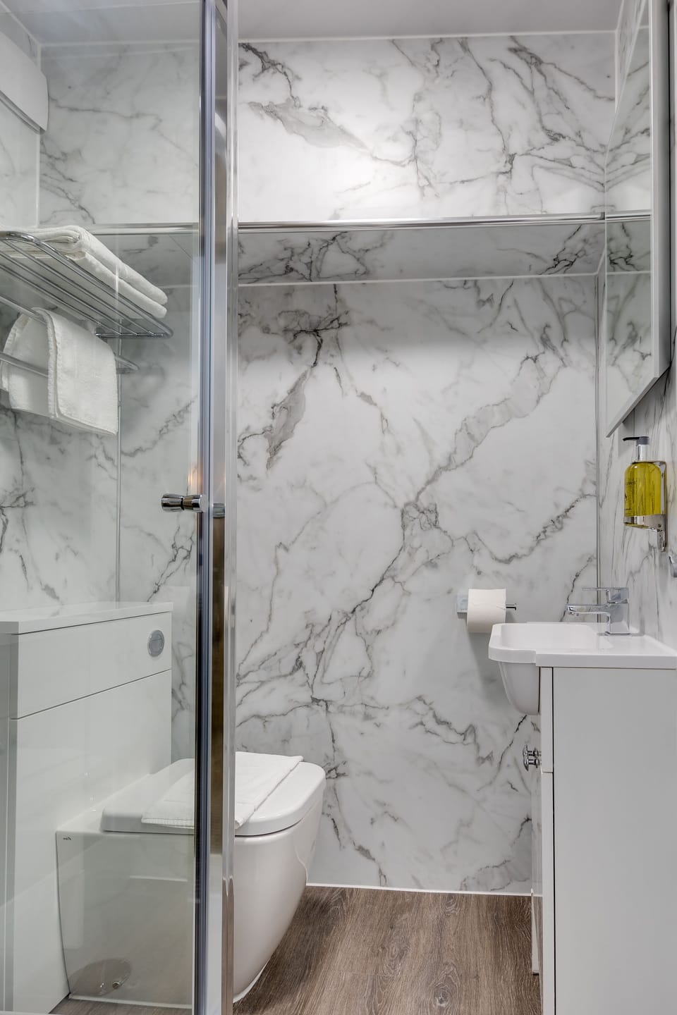 Double Room (Room 4 1st Floor Room only) | Bathroom | Shower, hair dryer, towels