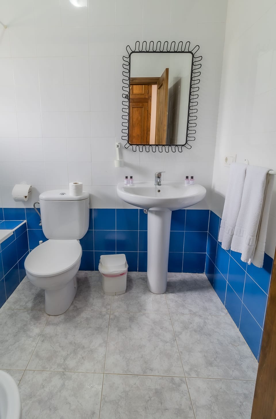 Free toiletries, hair dryer, towels, soap