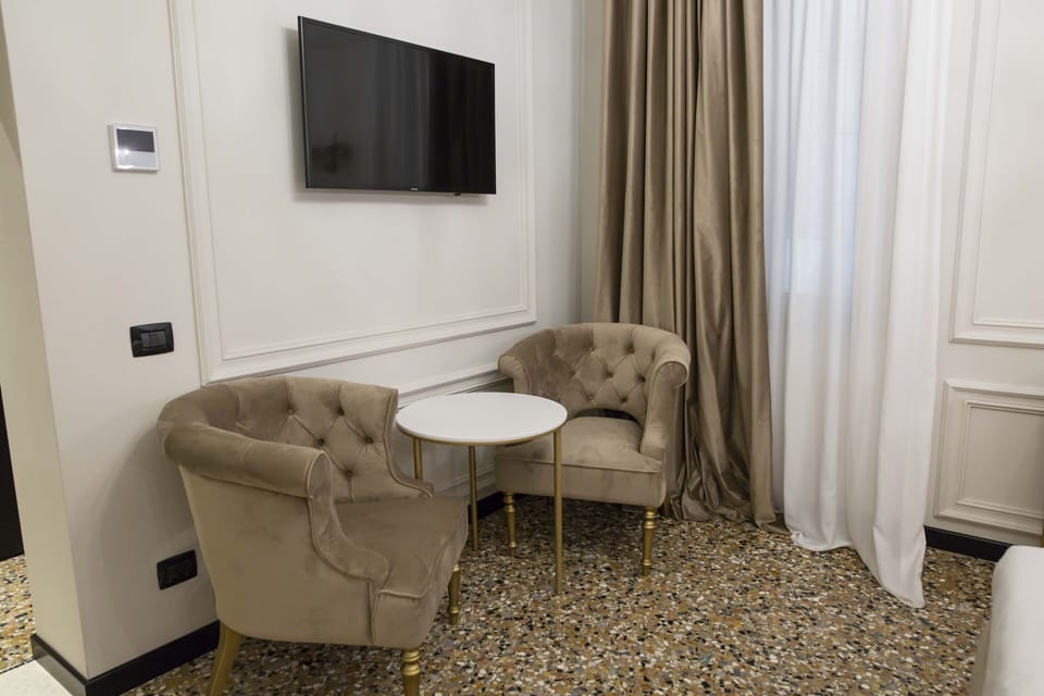 Exclusive Double Room, Annex Building | Living area | Plasma TV