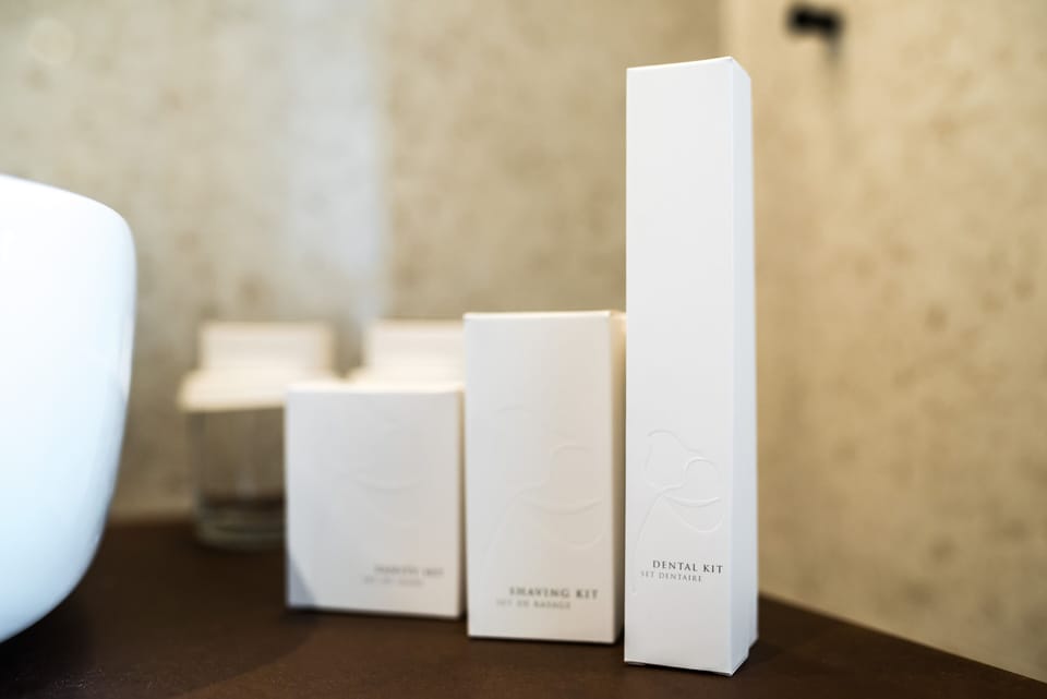 Superior Double Room | Bathroom amenities | Free toiletries, hair dryer, bathrobes, slippers