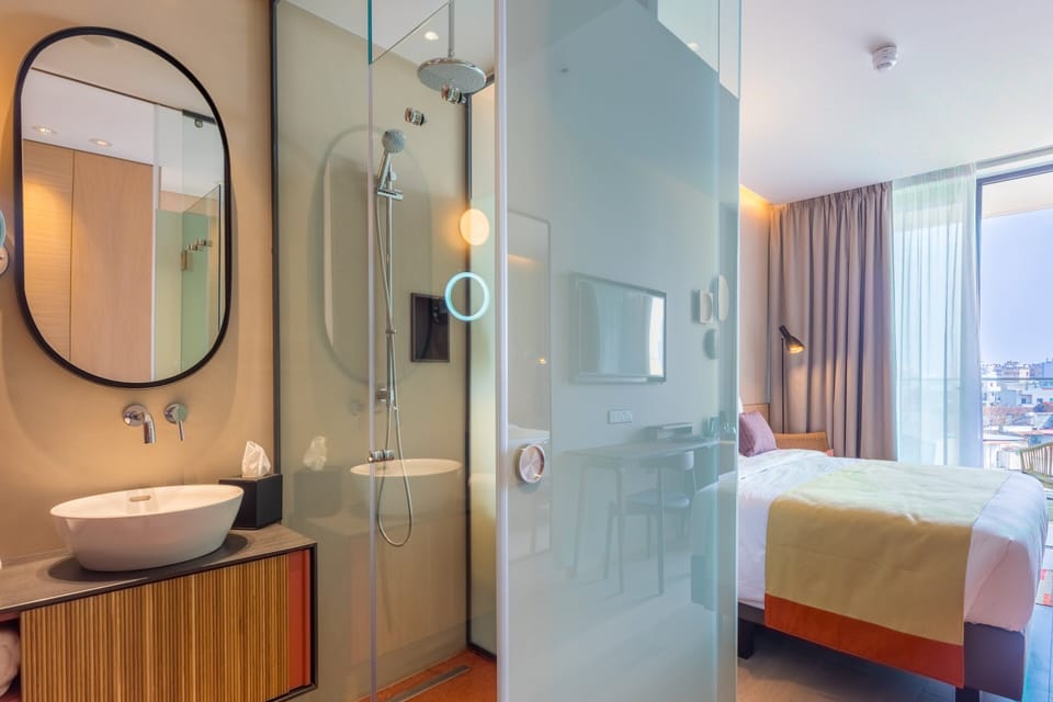 Minibar, in-room safe, desk, blackout drapes