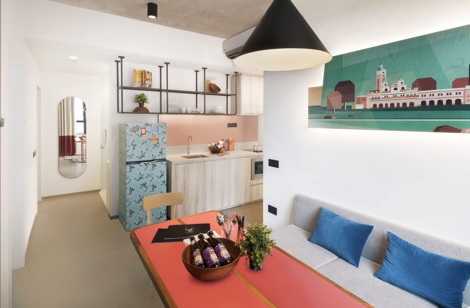 Room, 4 Bedrooms (All Together) | Private kitchenette | Shared fridge, shared microwave
