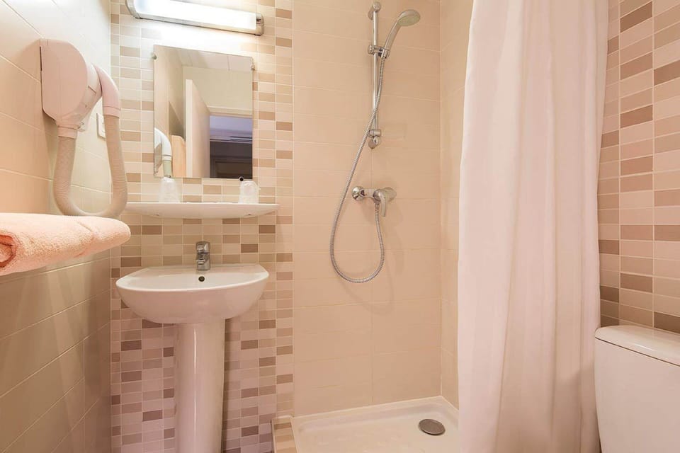 Single Room | Bathroom | Hair dryer, towels
