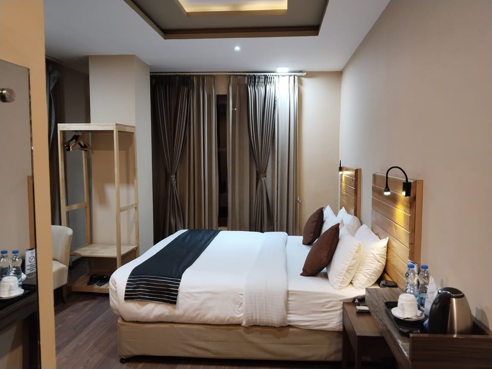 Deluxe Double or Twin Room | Egyptian cotton sheets, premium bedding, down comforters