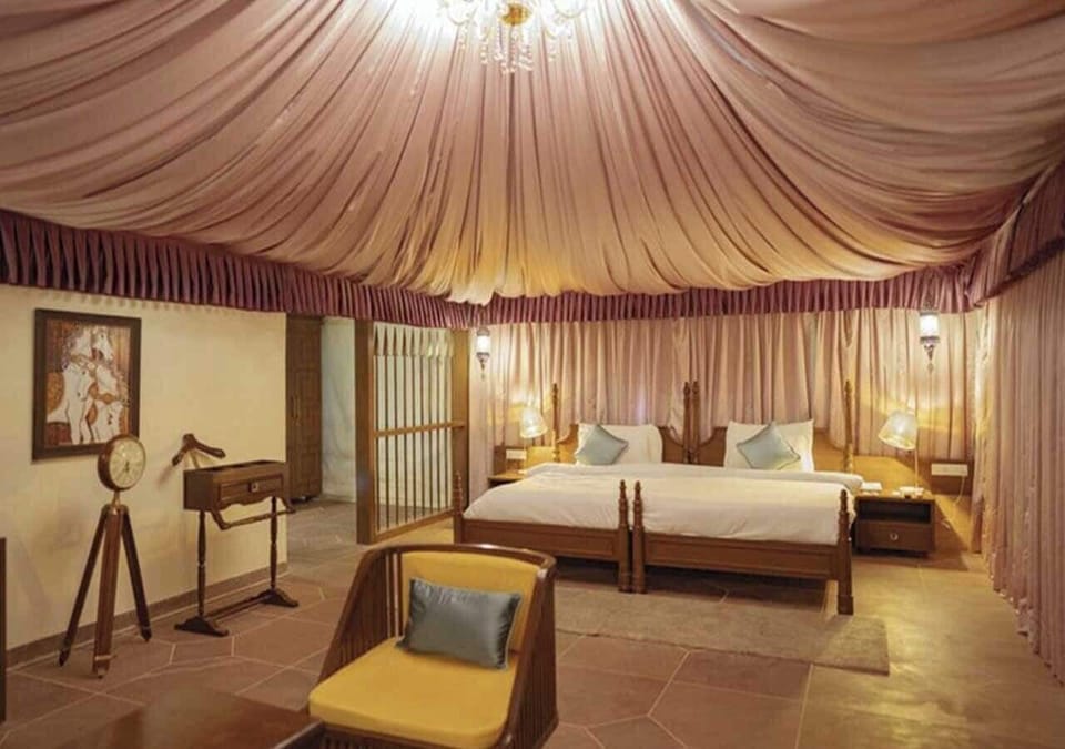 Superior Luxury Tent | 1 bedroom, Egyptian cotton sheets, premium bedding, in-room safe