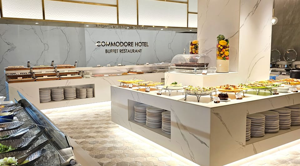 Daily buffet breakfast for a fee
