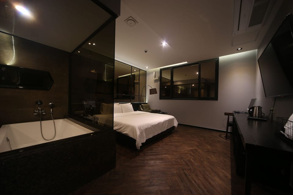 Premium Studio | Premium bedding, individually decorated, individually furnished, desk