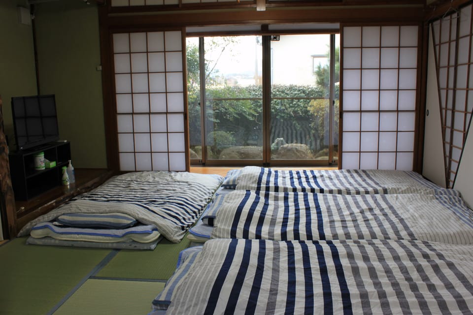 Japanese Style Room for 4 People (stay overnight without meals) Non-smoking | Blackout drapes, free WiFi, bed sheets