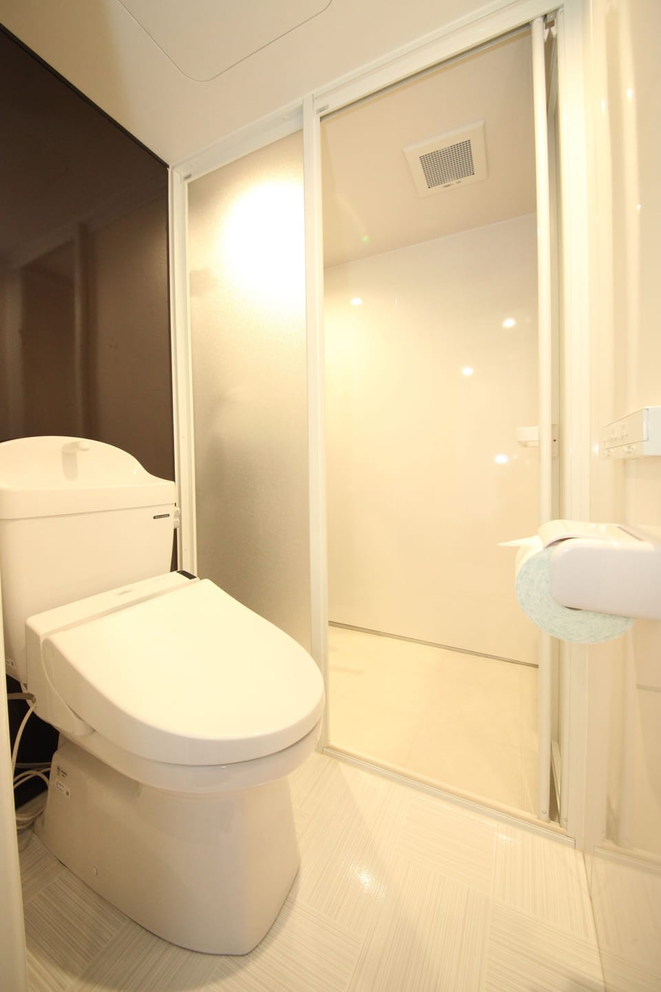 Free toiletries, hair dryer, slippers, electronic bidet