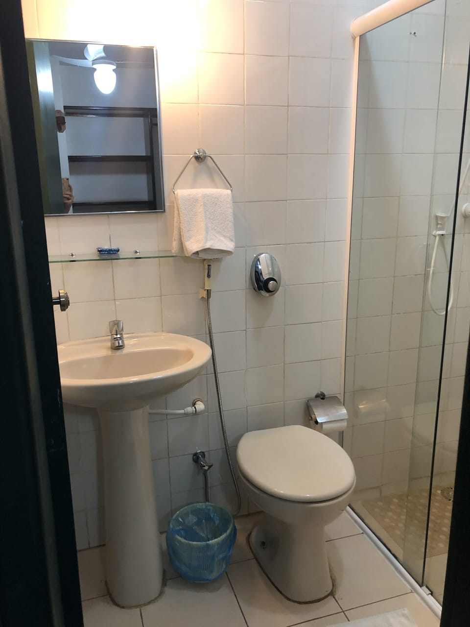 Double Room | Bathroom | Shower, towels, soap, toilet paper