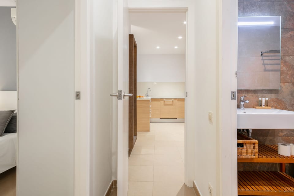 Inside Barcelona Apartments Salvà Hotel in Barcelona