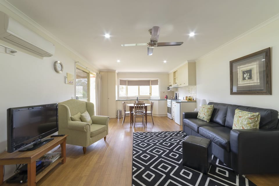 Cottage, 1 Bedroom | Living area | LCD TV, DVD player, iPod dock