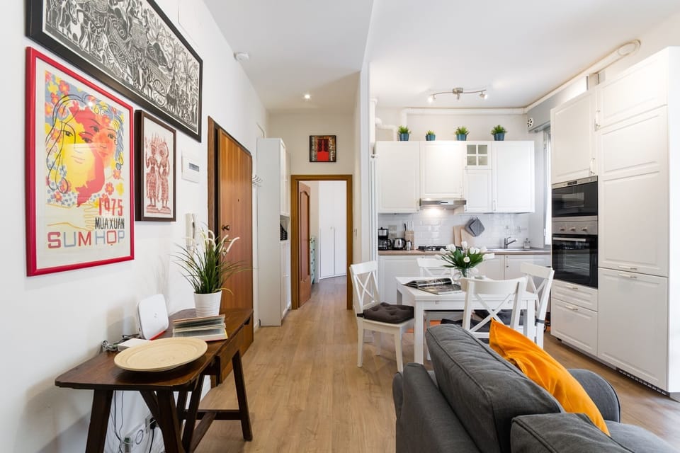 Apartment, 2 Bedrooms | Living area | Flat-screen TV