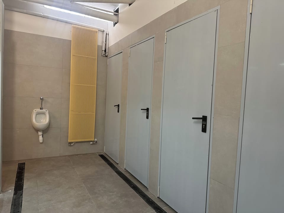 Shower, hair dryer (on request), towels, soap