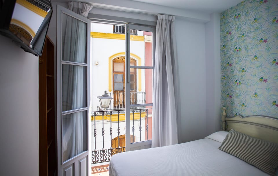 Basic Double Room, 1 Queen Bed | Frette Italian sheets, Select Comfort beds, blackout drapes