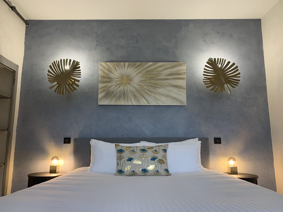 Memory foam beds, individually decorated, individually furnished