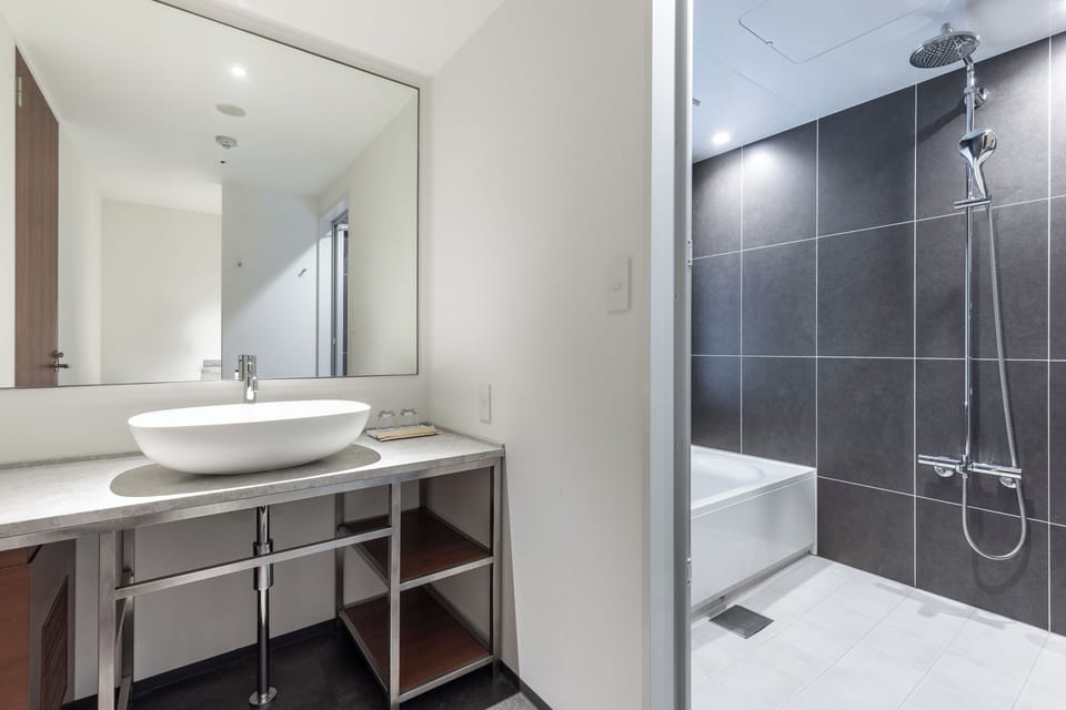 Free toiletries, hair dryer, slippers, bidet
