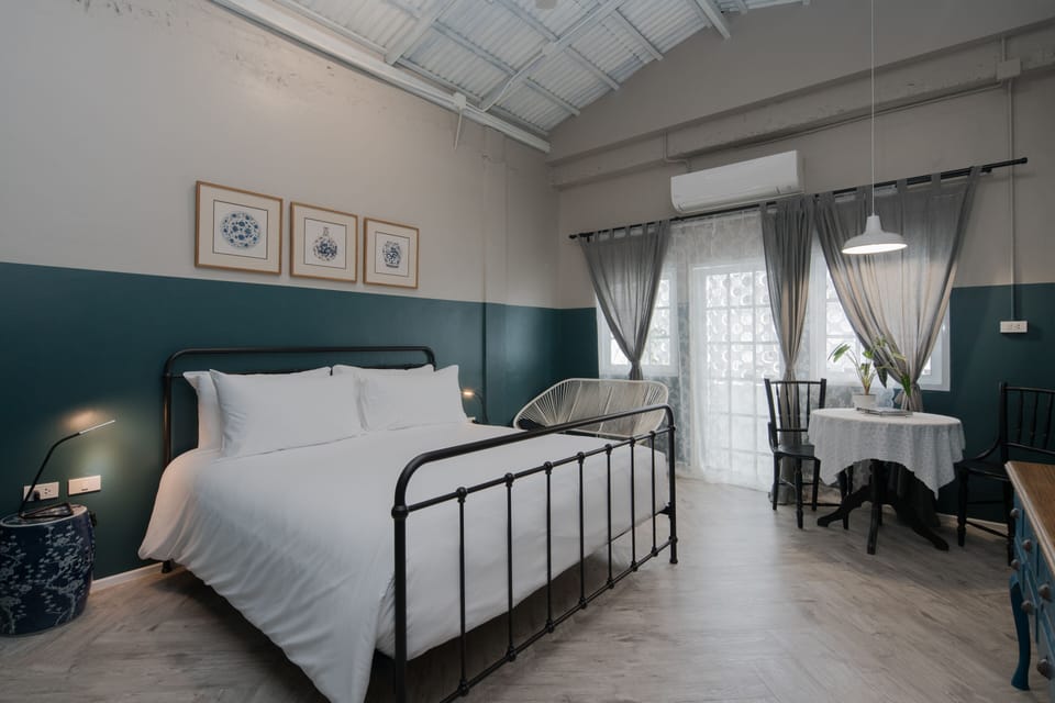 Deluxe Double Bed with Loft Bed | In-room safe, blackout drapes, free WiFi, bed sheets