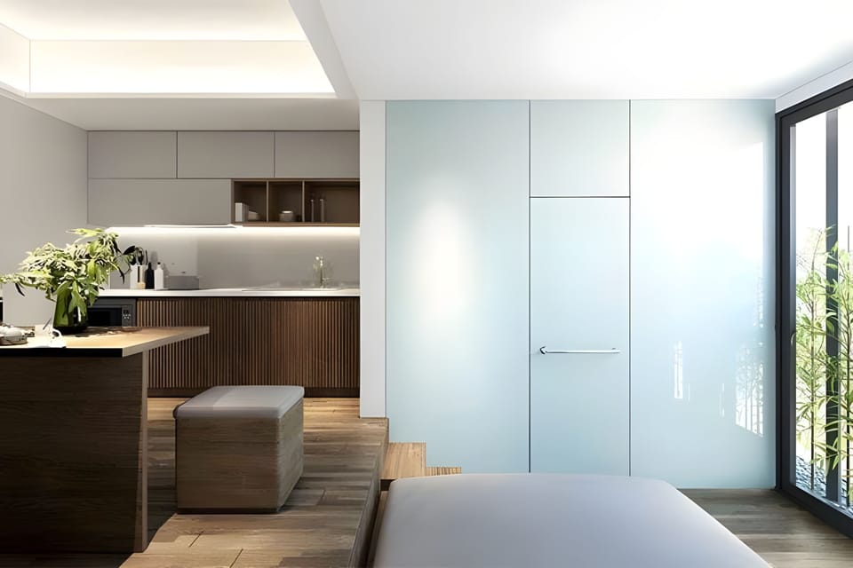 Apartment, 1 Bedroom | 1 bedroom, premium bedding, memory foam beds, in-room safe