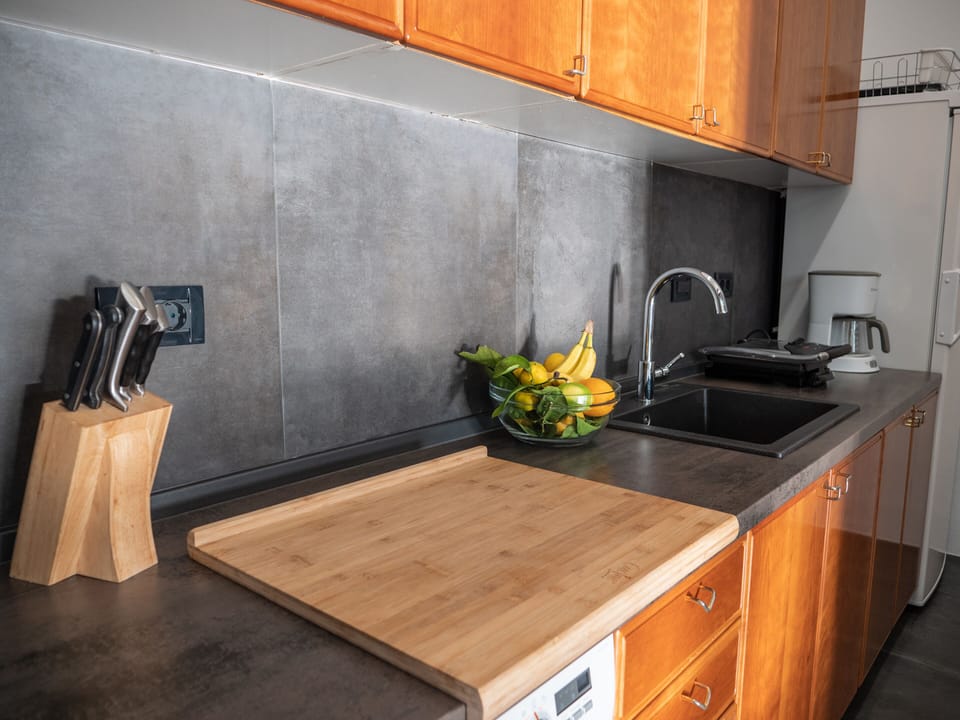 Villa, Sea View | Private kitchen | Fridge, oven, stovetop, coffee/tea maker
