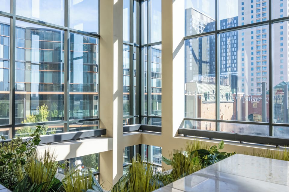 City view from property