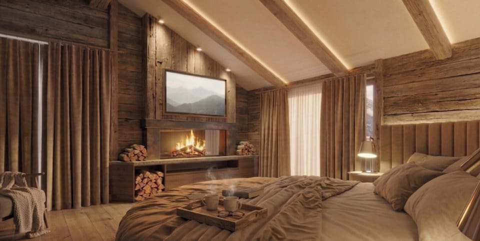 Romantic Room with Panoramic Sauna | In-room safe, desk, free WiFi, bed sheets