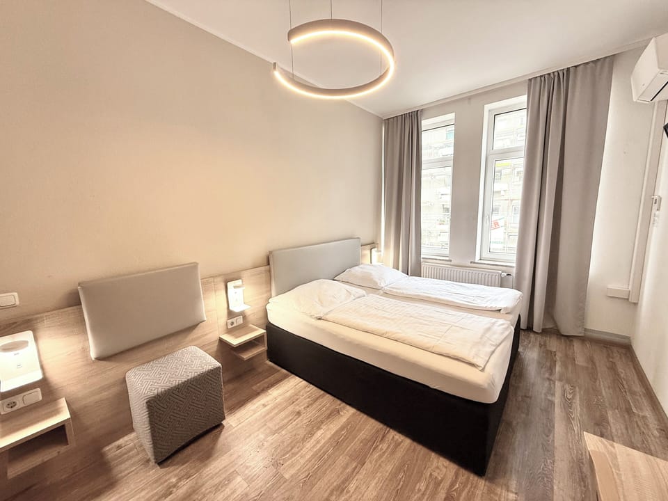 Double or Twin Room | Hypo-allergenic bedding, desk, laptop workspace, free WiFi