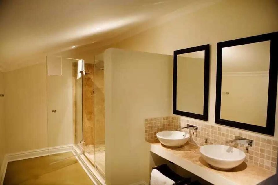 Honeymoon Room (suite) | Bathroom | Free toiletries, towels, soap, shampoo