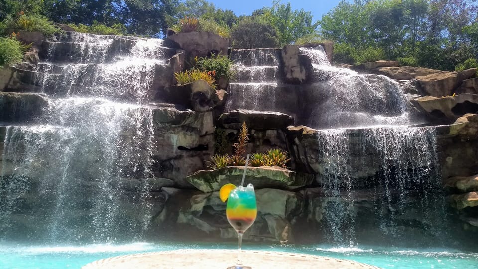 Indoor pool, 3 outdoor pools, open 9:00 AM to 6:00 PM, sun loungers