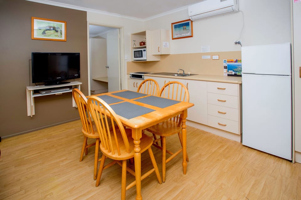 Standard 2 Bedroom Family Cabin-Sleeps 6 | Private kitchen | Fridge, microwave, stovetop, electric kettle
