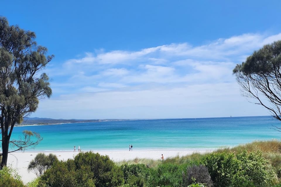Beach nearby, white sand