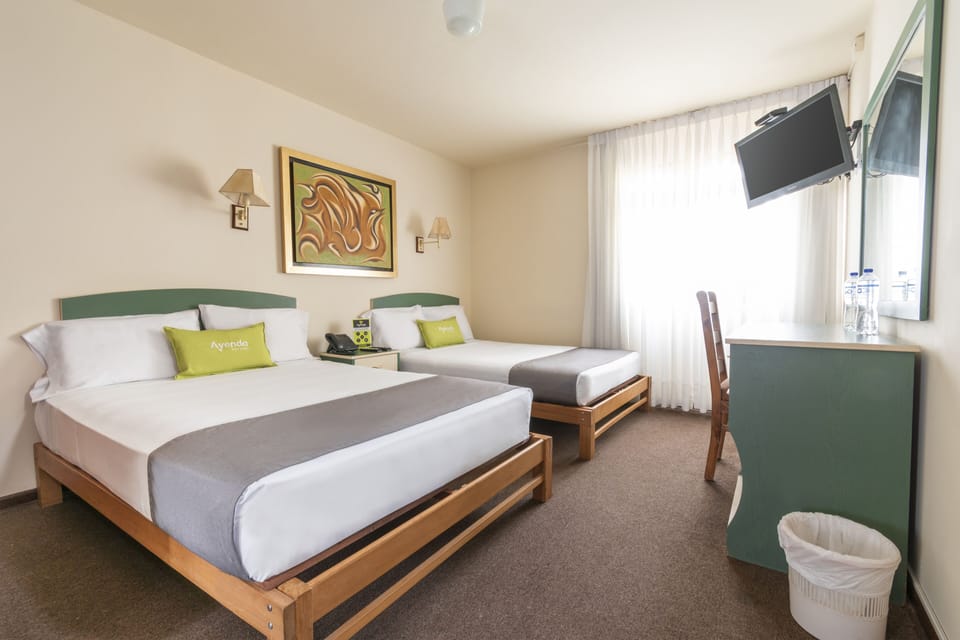 1 bedroom, hypo-allergenic bedding, desk, free WiFi