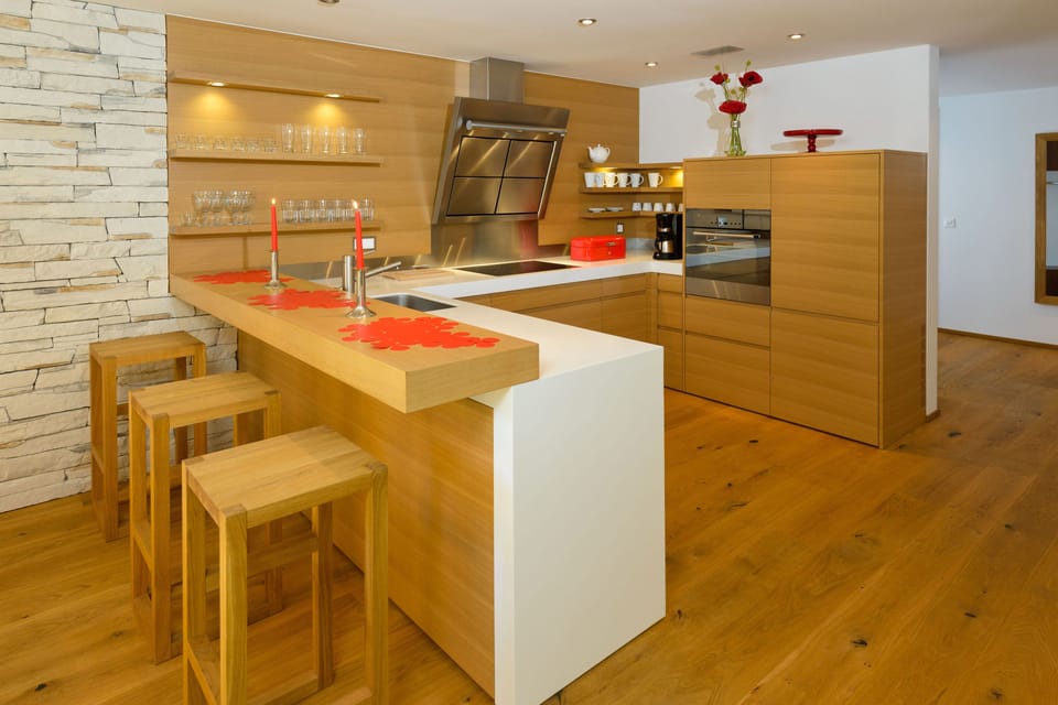 Vita 2 - Two-Bedroom Apartment (1st floor) | Private kitchen | Full-size fridge, microwave, stovetop, dishwasher