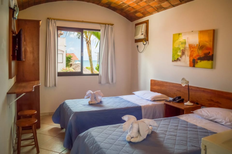 Quarto Duplo (Duas camas solteiro) | Free WiFi, bed sheets