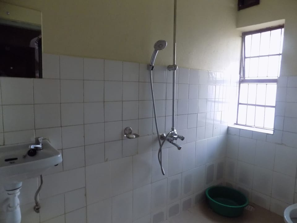 Twin Room | Bathroom | Shower, rainfall showerhead, towels, soap