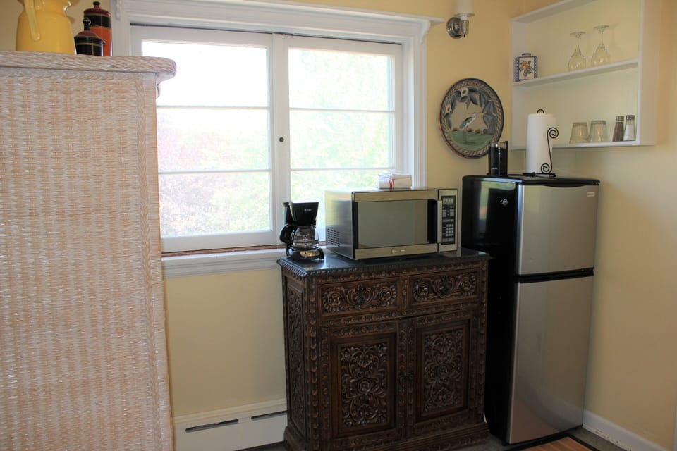 Premium Suite | Private kitchenette | Coffee/tea maker, fridge, microwave, toaster