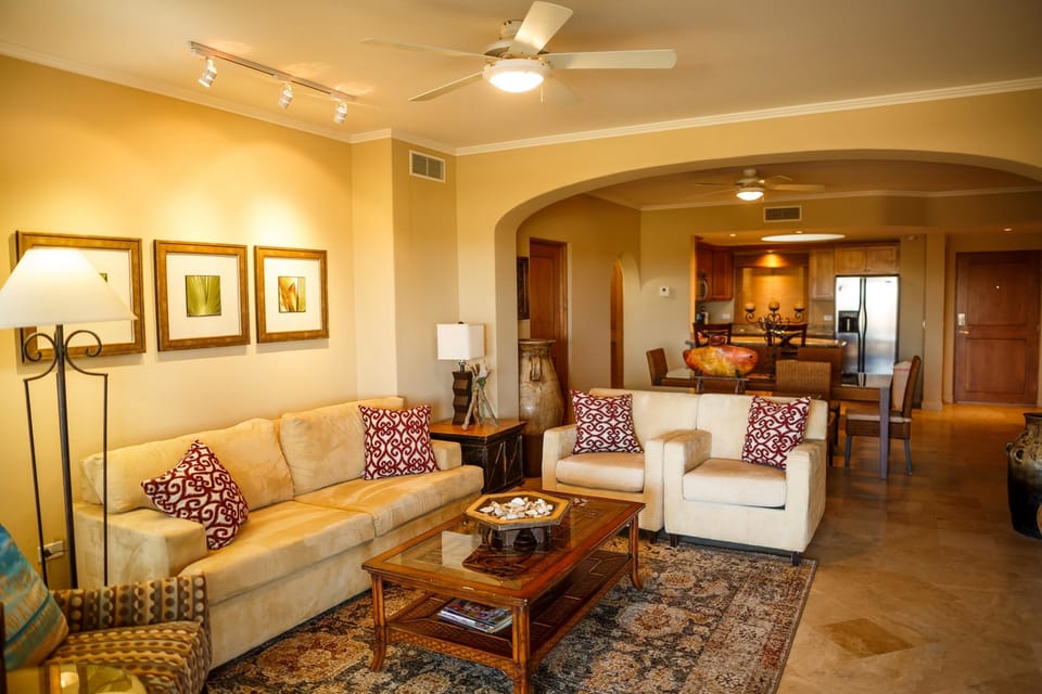 Condo, 2 Bedrooms | Living room | Flat-screen TV
