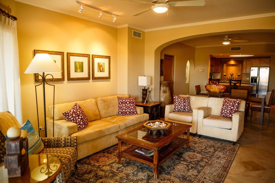 Condo, 2 Bedrooms | Living room | Flat-screen TV