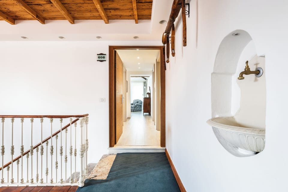 Interior entrance