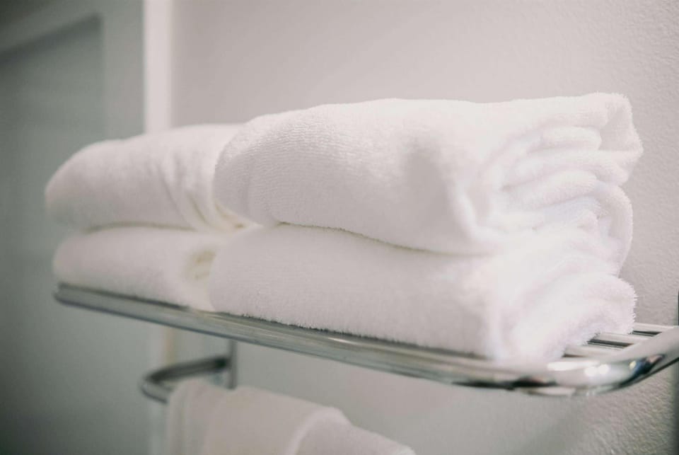 Desk, blackout drapes, iron/ironing board, free cribs/infant beds