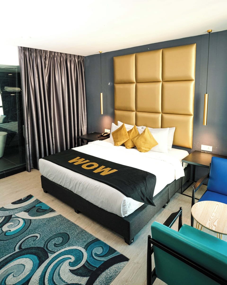 Deluxe Double Room | Premium bedding, free minibar items, in-room safe