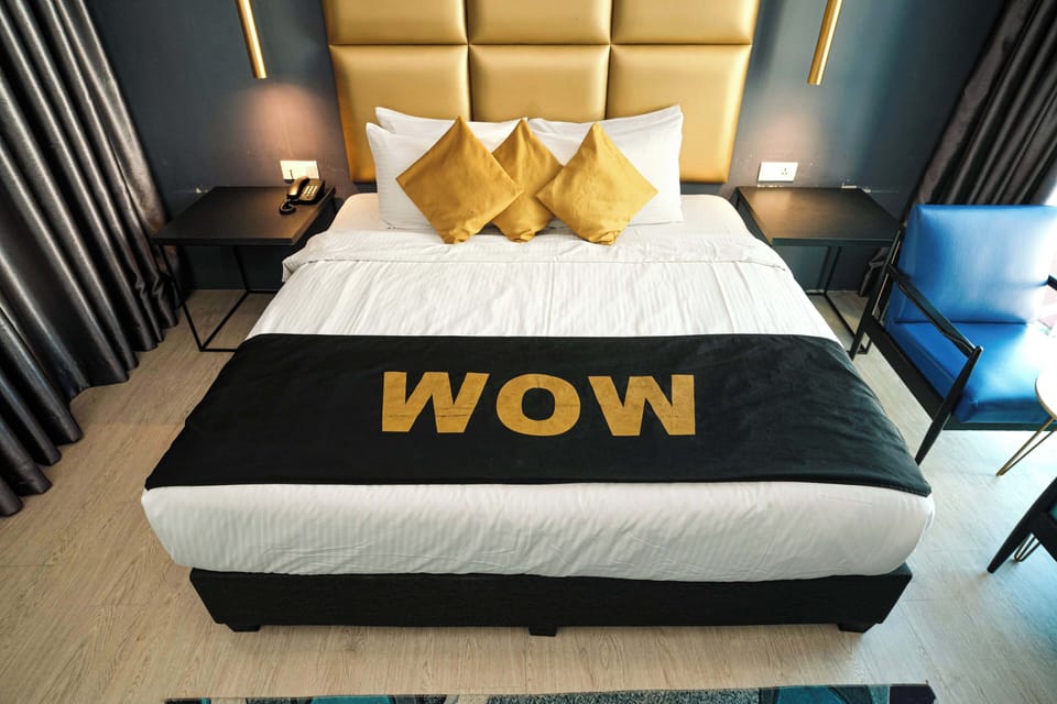 Deluxe Double Room | Premium bedding, free minibar items, in-room safe